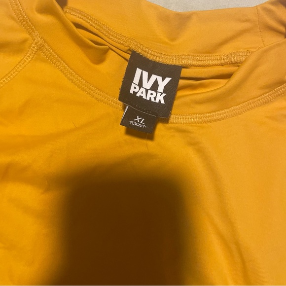 IVY PARK Mustard Long Sleeve Top - Picture 2 of 4